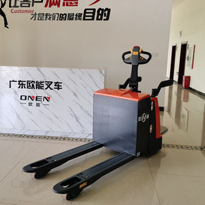 Jiangmen Manual High Lift Hand Hydrulic Pallet Stracker Forklift with CE