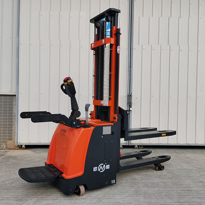 Factory Price Jiangmen Electric Truck Stand on Driving Forklift Cdd-Dq