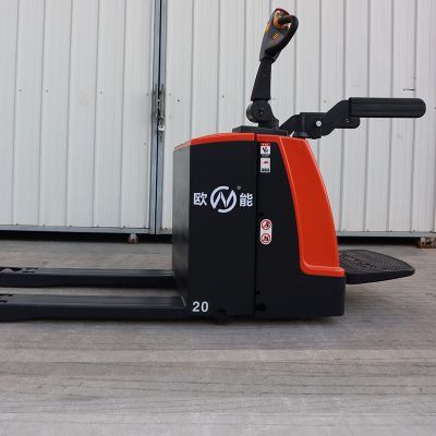 Chinese Hot Sale Model 2000-5000 Kg Full Electric Pallet Truck Battery Powered Pallet Jack for Narrow Working Space