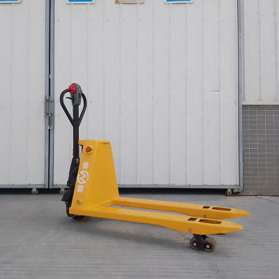 Compact Size Semi Electric Pallet Truck for Narrow Working Space