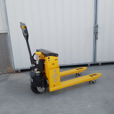 Construction Site 48V Motor 3 Tons Trolley Off-Road Pallet Truck