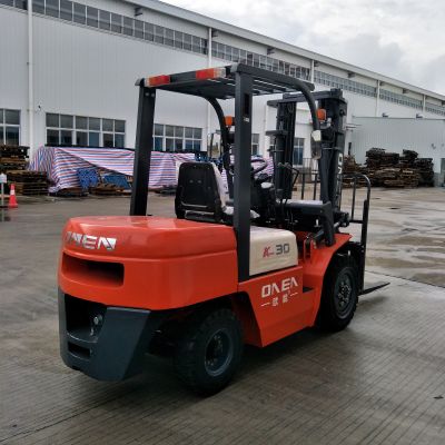 Diesel Gas Practical Harmless Piggyback Forklift with ISO Tested Manufacturers