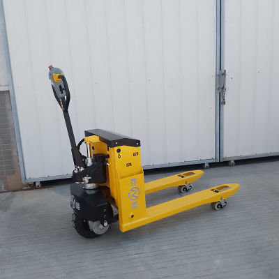Construction Site 48V Motor 3 Tons Trolley Off-Road Pallet Truck