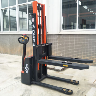 1600-3500mm Full Power DC Electric Pallet Stacker