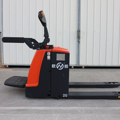 2-5 Ton Electric Pallet Stacker Orange Color with SGS Ceterfication