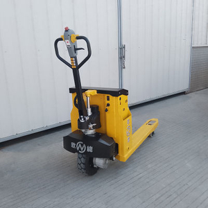 China Factory Supply Battery Powered Hydraulic Pallet Jack 2500kg Capacity Full Electric Pallet Truck