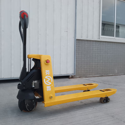 Small Size Plug-in Type Lithium Battery Electric Pallet Truck