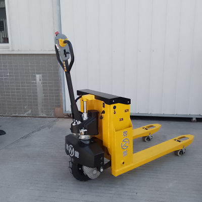 Warehouse Equipments Pallet Truck 2.5ton Electric Pallet Jacks with Lead Acid Battery