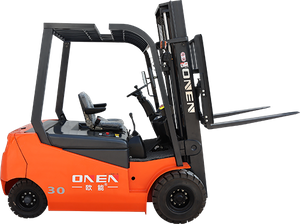 ONEN Factory Wholesale Price New Energy Customized Rough Terrain 3 Tons Electric Forklift Truck Manufacturer