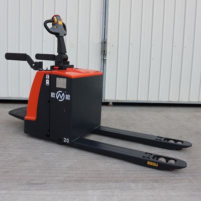 2 To 5 T Electric Folding Pallet Truck Trolley Low Price Heavy Duty Electric Pallet Jack