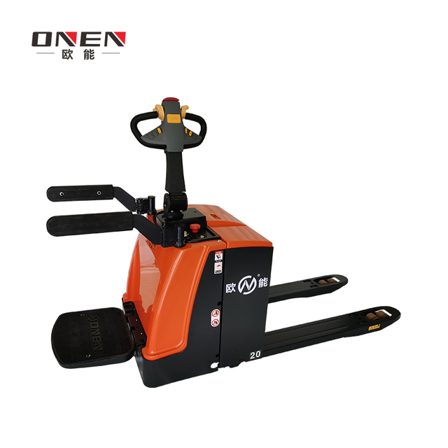 ONEN CBD – transpalette &eacute;lectrique &agrave; conducteur debout, cric, vente chaude, s&eacute;curit&eacute;
