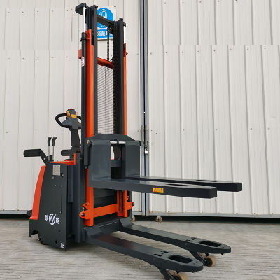 Electric 2000 Mm Height Pallet Stacker Stand on Driving Forklift