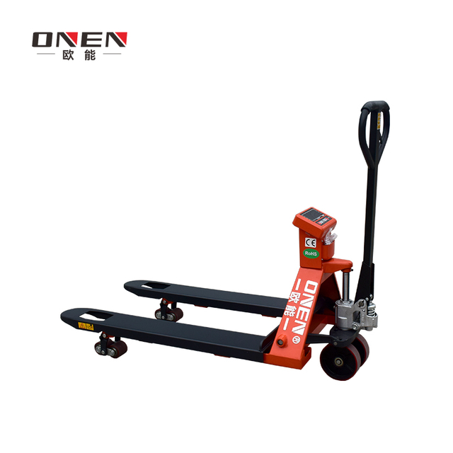 ONEN CBYD электронды таразы қолмен паллет өңдеу жүк көлігі қоймасы өңдеу жабдықтарын өндіруші тікелей сату