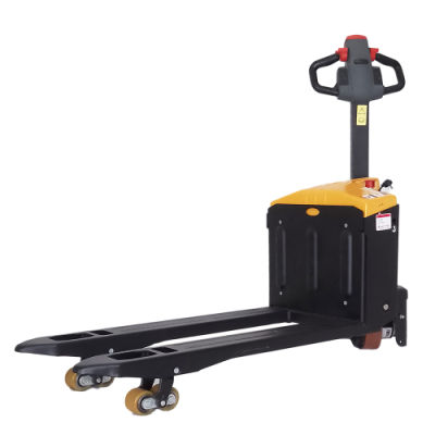 Wholesale 1500kg 1.5 Tons Capacity Small Size Warehousing Electrical Pallet Jack