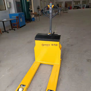 Big Rubber Tire All Terrian Battery Operate Heavy Pallet Truck